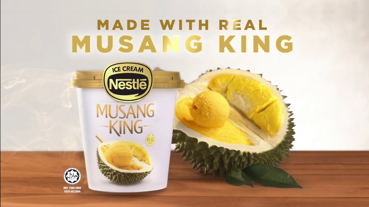 Aiskrim musang king nestle