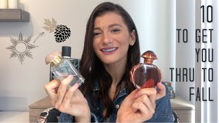 Top 10 Transitional Fragrances! | Summer to Fall | My Perfume Collection 2020