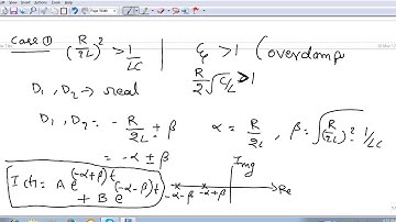 Network Theory Lec-18(e) : Series RLC-Circuit with D.C Excitation