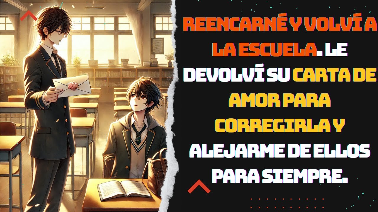 Reencarné y volví a la escuela. Le devolví su carta de amor para corregirla y alejarme de