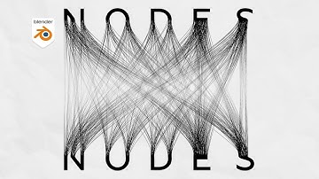 Разрыв и растяжение в Blender | Соединительные линии | Урок Geometry nodes