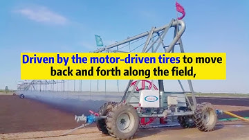 How does linear irrigation equipment work?