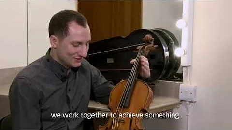 Antoine Tamestit's beautiful Stradivarius viola