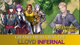 FIRE EMBLEM HEROES - Grand Hero Battle: Lloyd, White Wolf - INFERNAL