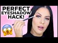 HOW TO STOP EYESHADOW CREASING OR FADING!! PERFECT EYESHADOW HACK!!