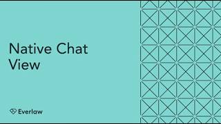 Review Chat Data in Native View