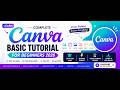Canva Basic Tutorial For Beginners 2026 | Complete Canva Design Course Step By Step