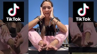 Tiktok Live Teen Feet Barefoot Outside