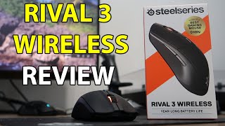 Steelseries Rival 3 Wireless Gaming Mouse Review | Budget Friendly RGB Enabled