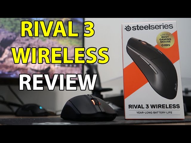 SteelSeries Rival 3 Wireless Gaming Mouse Review