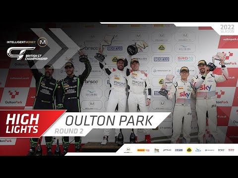 Highlights | Oulton Park | Race 2 | Intelligent Money British GT Championship