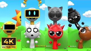 Sprunki New Swap Garnold And Mr. Sun Incredibox Sprunki Animation