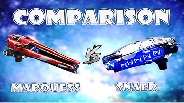 Snaer vs Marquess light weapons comparison war robots