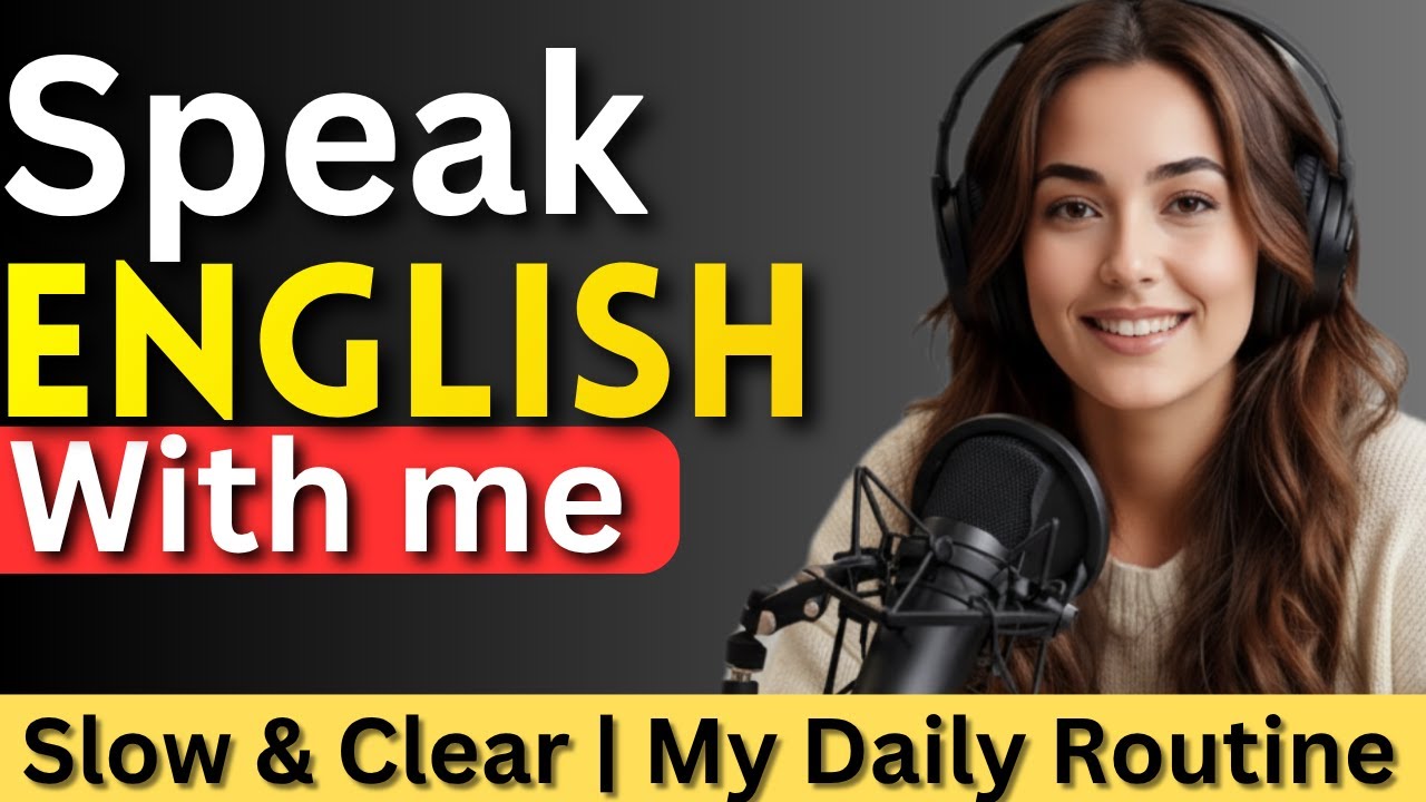 My Daily Routine | English Listening - Slow And Clear - YouTube