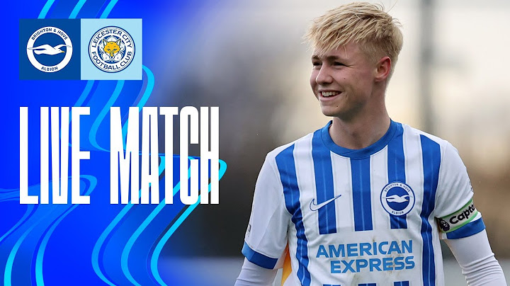 LIVE! | Brighton v Leicester | PL2
