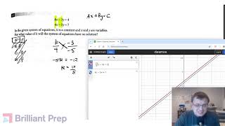 System With No Solutions? Solved! #20 (dSAT Math)
