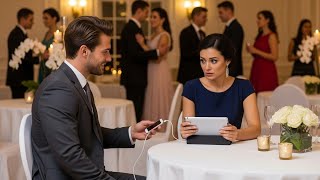 Nie miała partnera ani przyjaciół na weselu — aż obok niej usiadł milioner, przyjaciel pana młodego