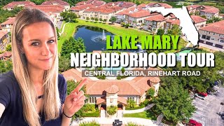 Lake Mary Neighborhood Tour Rinehart Road || Live between Disney and the beaches! 🏖️✨