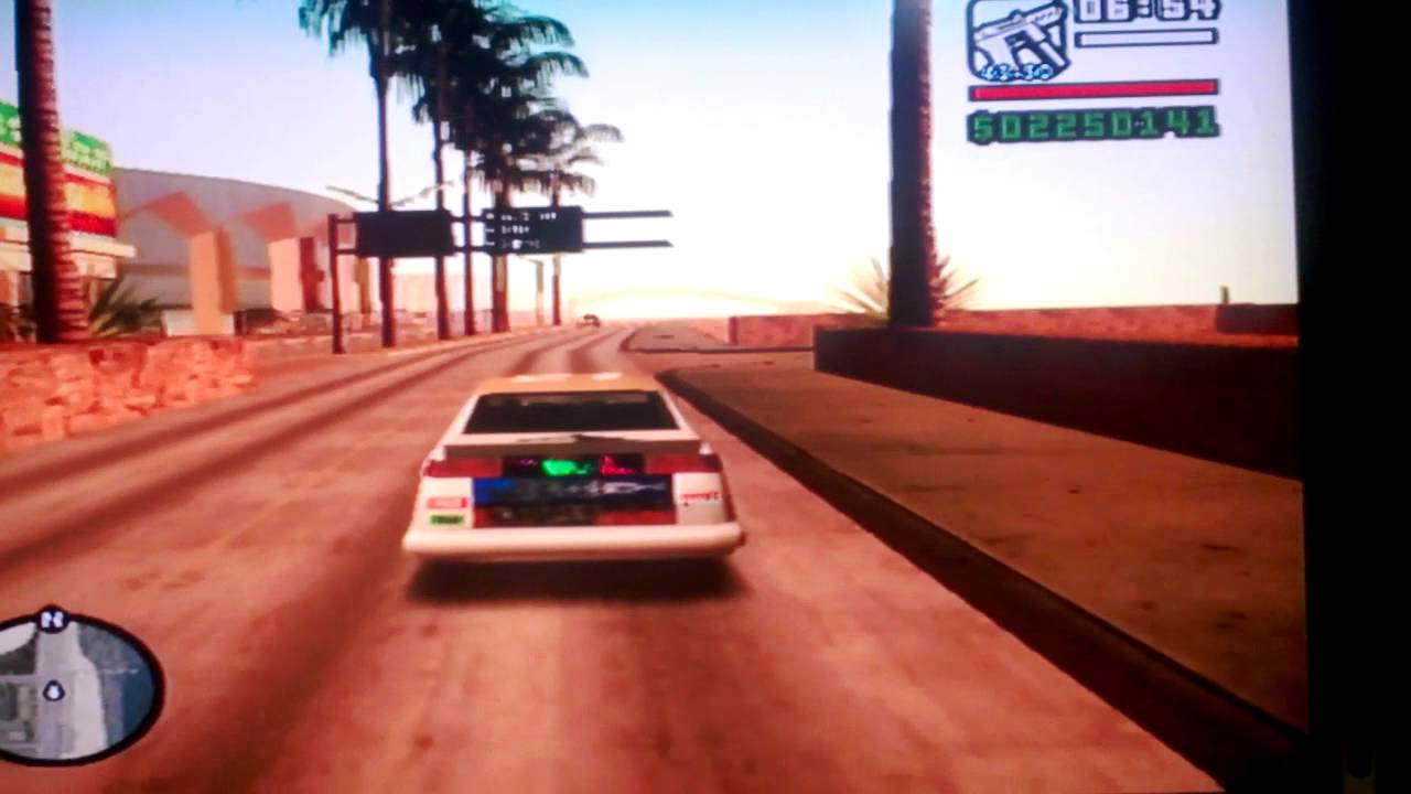 Carro voador Gta san andreas ps2 