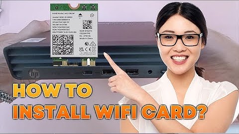 Installing wifi & bluetooth card for hp elitedesk 800 g6 mini pc core i5 #diy 