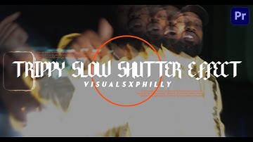 #TutorialTuesdays: TRIPPY SLOW SHUTTER EFFECT (Premiere Pro - No Plugins)