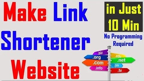 How to make url shortner website in 2023 | Url shortner website kaise banaye | Smm script for free
