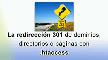 La redirección 301 de dominios, directorios o páginas con .htaccess | SEO Coaching