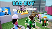Bad Guy Working Roblox Song Id Code 2020 Youtube - what is the id code for bad guy on roblox