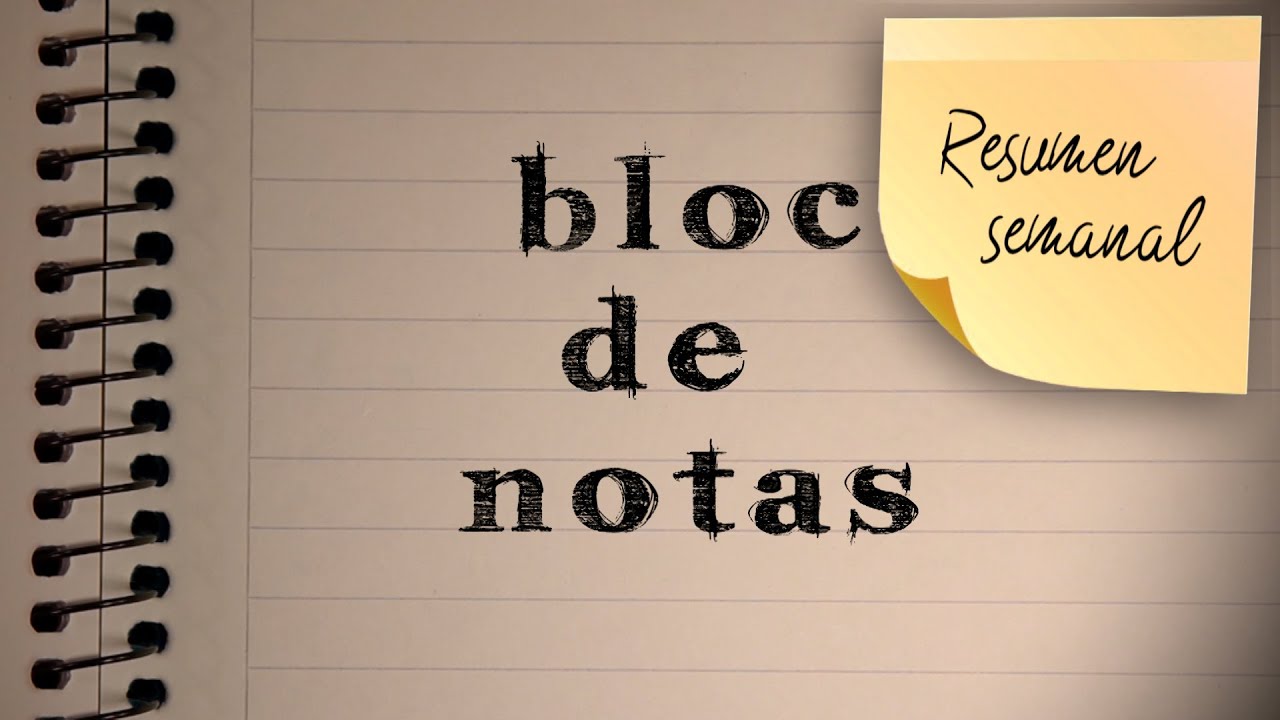paso 2019 provincia de buenos aires BLOC DE NOTAS SEMANAL - PROG 95