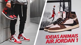 AIR JORDAN 1 no OUTFIT: Inspirações ANIMAIS pra usar o Sneaker!