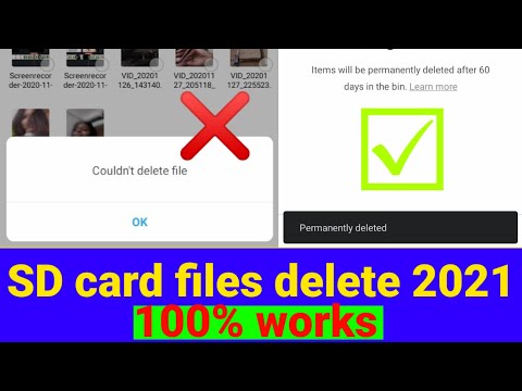 SD card files