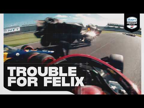 Contact Takes Out Rosenqvist at IMS | 2026 INDYCAR
