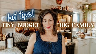15 Tips for Raising A Family on a Small Budget