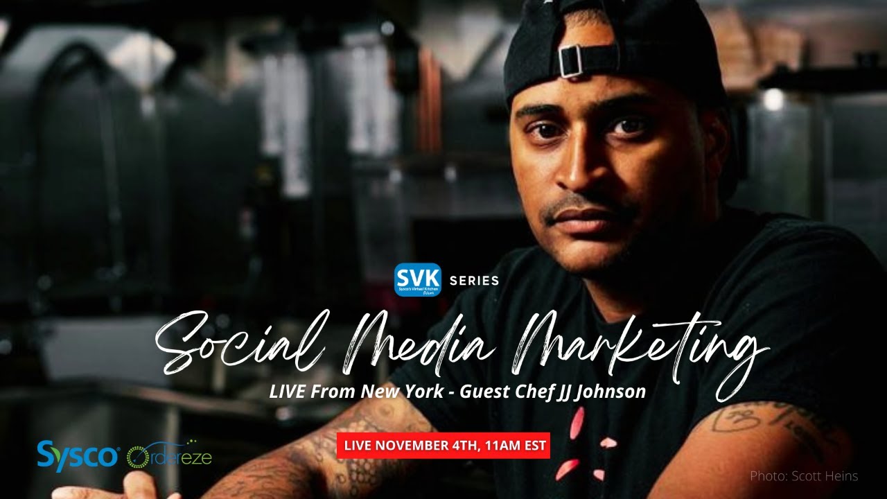 SVK Network | Social Media Marketing - Guest Chef JJ Johnson