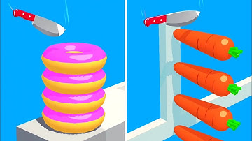 Slice It All Game! Satisfying and Relaxing ASMR Slicing Video NEW UPDATE