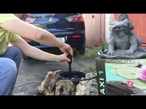 Насос для пруда SunSun HJ-1100 + насадки CFA,живая работа в воде!