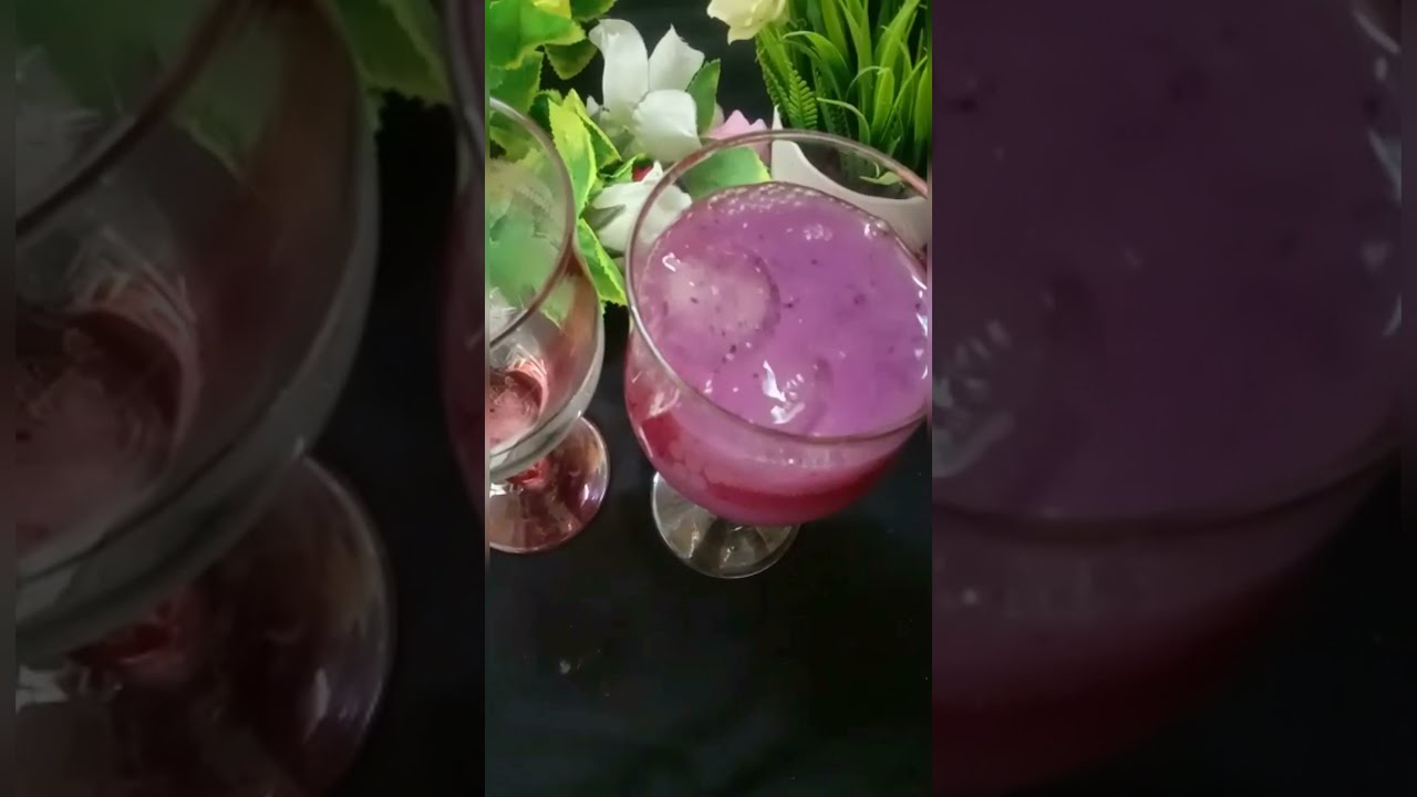 Jamun juice | jamun juice recipe | blackberry juice | how to make jamun juice