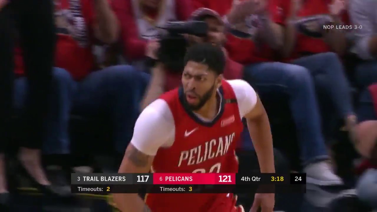 lonzo ball injury Anthony Davis HUGE vs Trail Blazers - Puts up 47 in Sweep Finale
