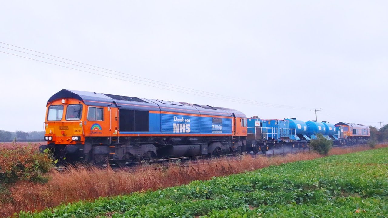 66731 & 66735 pass with 3S01 RHTT 