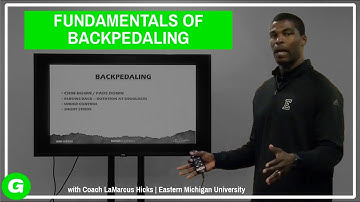 4 Successful Fundamentals for Defensive Back Backpedal | Glazier Clinics