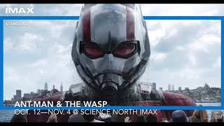 Ant-Man & the Wasp in IMAX® at Science North