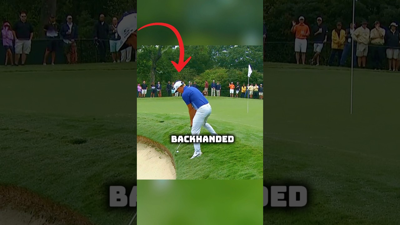 He tried the impossible shot!🤯⛳️