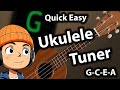 Standard Ukulele Tuner GCEA Felt Pick Real Ukulele Tuning