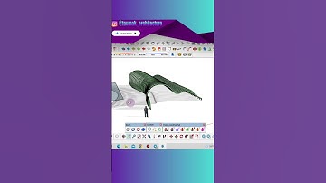 short training of Slicer5,  Curviloft, Fredo6 JointPushPull plugin in SketchUp 🤏🏻
