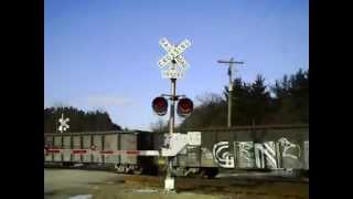 BNSF 4600 East Loaded Sand Train On Main 1 (1-25-2013)