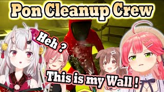 Miko Goes Tryhard in a Cleaning game & Spaces Out Ayame Got Korone & Lui Die Laughing😂