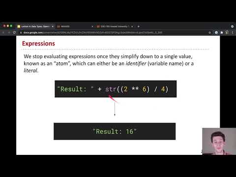 CSCI100: Lecture 4.5 - Expressions
