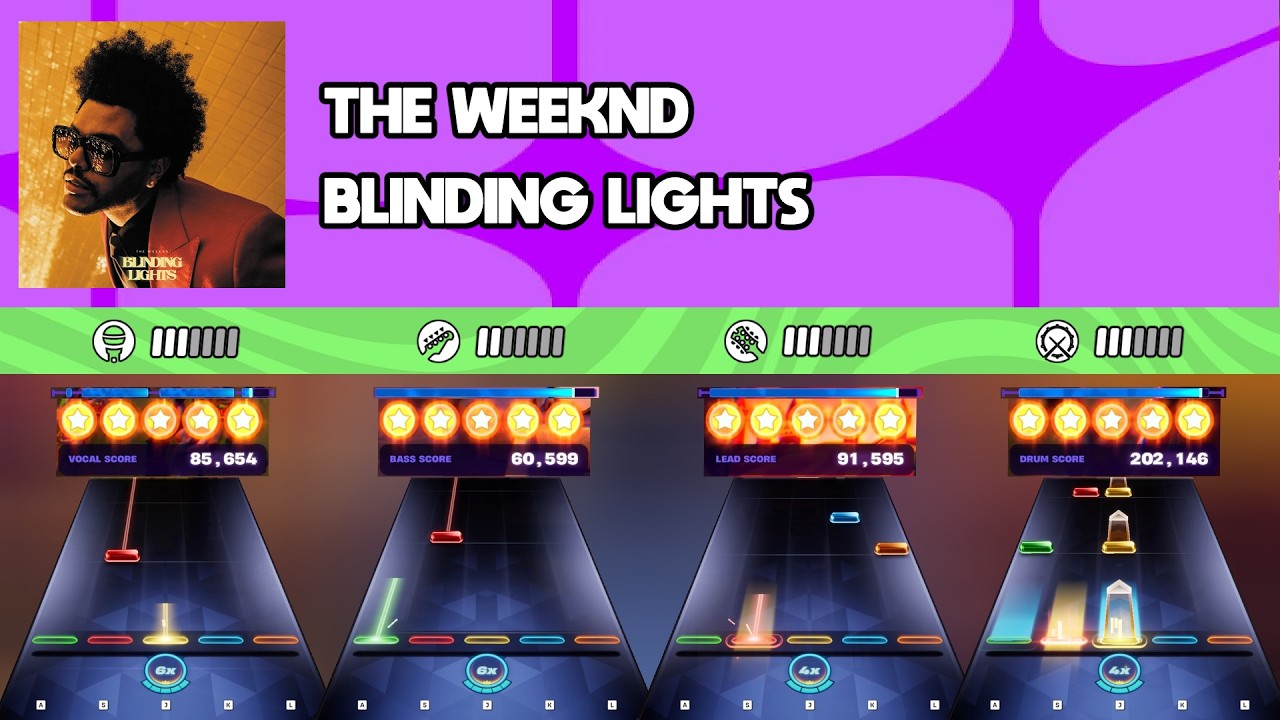 [Fortnite Festival] The Weeknd - Blinding Lights || All Instruments ...