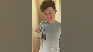 Jacob Sartorius being weird