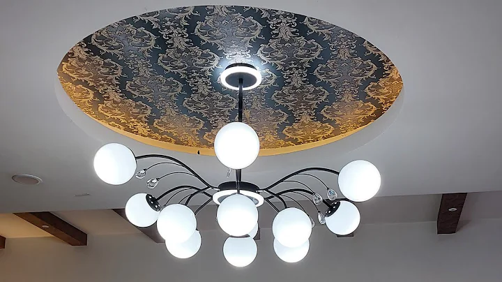 Smartway® - Emperor (12 Balls) Black LED Chandelier